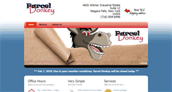 Desktop Screenshot of parceldonkeyusa.com